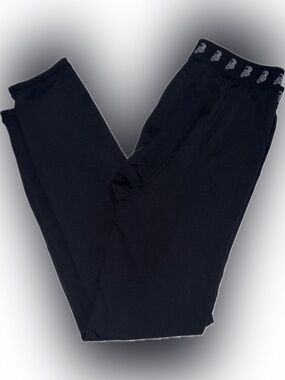 Black Boys Compression Pants for Sports